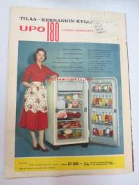 Kotiliesi 1957 nr 15 heinäkuu II, 15.7.1957, sis. mm. seur. artikkelit / kuvat / mainokset; Kieku ja Kaiku, Pond´s Angel Face, Ukkonen ja ihminen, Kodissa on