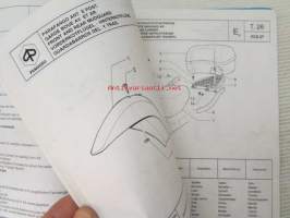 Piaggio Free F.L. Catalogue of Spare Parts 406253 -varaosaluettelo, katso mallit kuvista tarkemmin.