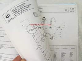 Piaggio Free F.L. Catalogue of Spare Parts 406253 -varaosaluettelo, katso mallit kuvista tarkemmin.