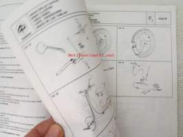 Piaggio Free F.L. Catalogue of Spare Parts 406253 -varaosaluettelo, katso mallit kuvista tarkemmin.