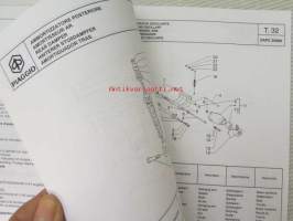 Piaggio ZIP 4 50cc Catalogue of Spare Parts 594312 -varaosaluettelo, katso mallit kuvista tarkemmin.