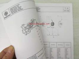 Piaggio Vespa ET2-50 MY2001 Catalogue of Spare Parts 594659  -varaosaluettelo, katso mallit kuvista tarkemmin.