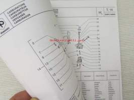 Piaggio NRG Catalogue of Spare Parts 406907  -varaosaluettelo, katso mallit kuvista tarkemmin.