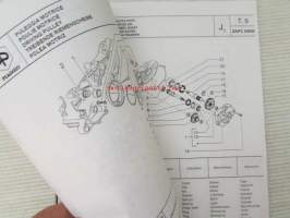 Piaggio NRG Catalogue of Spare Parts 406907  -varaosaluettelo, katso mallit kuvista tarkemmin.