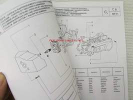 Piaggio ZIP Catalogue of Spare Parts 406285  -varaosaluettelo, katso mallit kuvista tarkemmin.