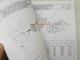 Piaggio ZIP Catalogue of Spare Parts 406285  -varaosaluettelo, katso mallit kuvista tarkemmin.