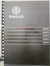 Piaggio Liberty 50 4T My Catalogue of Spare Parts 594678 -varaosaluettelo, katso mallit kuvista tarkemmin.
