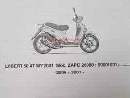Piaggio Liberty 50 4T My Catalogue of Spare Parts 594678 -varaosaluettelo, katso mallit kuvista tarkemmin.