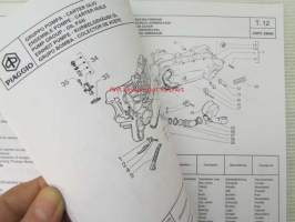 Piaggio Liberty 50 4T My Catalogue of Spare Parts 594678 -varaosaluettelo, katso mallit kuvista tarkemmin.