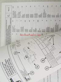 Piaggio Typhoon Catalogue of Spare Parts 406256 -varaosaluettelo, katso mallit kuvista tarkemmin.