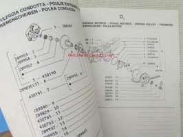 Piaggio Typhoon Catalogue of Spare Parts 405794 -varaosaluettelo, katso mallit kuvista tarkemmin.