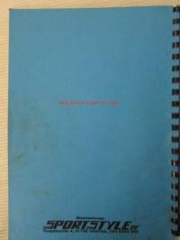 Piaggio Typhoon Catalogue of Spare Parts 405794 -varaosaluettelo, katso mallit kuvista tarkemmin.