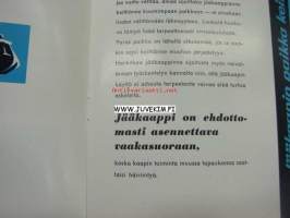 Bolinder -jääkaapin -käyttö- ja hoito-ohjeet