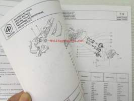 Piaggio NRG Extreme Catalogue of Spare Parts 578990 -varaosaluettelo, katso mallit kuvista tarkemmin.