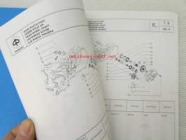 Piaggio NRG Catalogue of Spare Parts 406282 -varaosaluettelo, katso mallit kuvista tarkemmin.