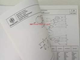 Piaggio Liberty 50 4T Catalogue of Spare Parts 594678 -varaosaluettelo, katso mallit kuvista tarkemmin.