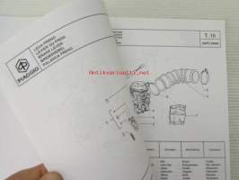 Piaggio Liberty 50 4T Catalogue of Spare Parts 594678 -varaosaluettelo, katso mallit kuvista tarkemmin.