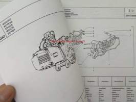 Piaggio Liberty 50 4T Catalogue of Spare Parts 594678 -varaosaluettelo, katso mallit kuvista tarkemmin.