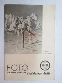 Foto 1943 nr 25-26 (joulukuu 1943) - Oy Foto Ab asiakaslehti