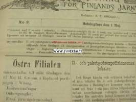 Järnvägsmannabladet 1896 nr 9