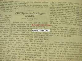 Järnvägsmannabladet 1896 nr 9