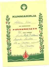 Maunula Polkuretki 35 km  1964 kunniakirja