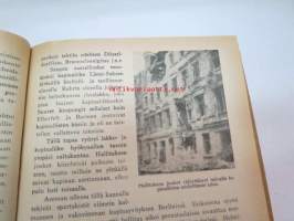 Työväen Kalenteri 1920, sis. mm. seur. artikkelit; Kansikuvan ym. kuvituskuvia mm. kalenterikuukausien vinjetit piirtänyt Ola Fogelberg, Taavi Tainio -