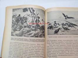 Työväen Kalenteri 1920, sis. mm. seur. artikkelit; Kansikuvan ym. kuvituskuvia mm. kalenterikuukausien vinjetit piirtänyt Ola Fogelberg, Taavi Tainio -