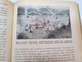 Työväen Kalenteri 1920, sis. mm. seur. artikkelit; Kansikuvan ym. kuvituskuvia mm. kalenterikuukausien vinjetit piirtänyt Ola Fogelberg, Taavi Tainio -