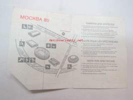 Moskva 1980 Igri XXII Olimpiadi - Moskova 1980 XXII Olympialaiset -pääsylippu yleisurheilu 30.7. klo 16.30