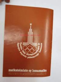 Moskva 1980 kesäolympialaiset 19.7.1980-3.8.1980 lajikohtaiset kilpailuaikataulut