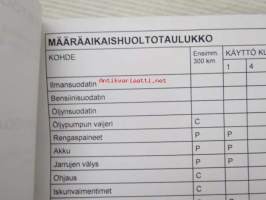 Velocifero -käyttöohjekirja, katso tarkemmat malli merkinnät kuvista