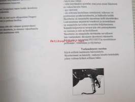Peugeot Squab -käyttöohjeopas (kopio), katso tarkemmat malli merkinnät kuvista