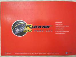Gilera Runner 50 Pure-Jet -Omistajan käsikirja, katso sisältö tarkemmin kuvista