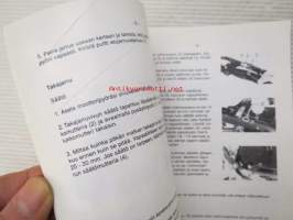 Honda XR 80 R -omistajan käsikirja, katso sisältö tarkemmin kuvista