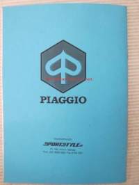 Piaggio Typhoon -käyttäjän käsikirja, katso sisältö tarkemmin kuvista