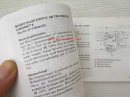 Honda CBR600F owner´s manual -omistajan käsikirja