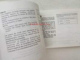 Honda CA 125 Rebel owner´s manual -omistajan käsikirja