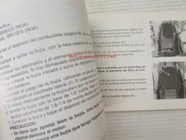 Honda NSR 125F/R owner´s manual -omistajan käsikirja