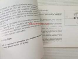 Honda NSR 125F/R owner´s manual -omistajan käsikirja