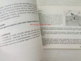 Honda NSR 125F/R owner´s manual -omistajan käsikirja