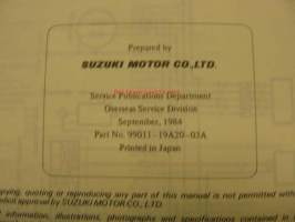 Suzuki LT250R owner´s manual käyttöohjekirja