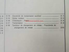 Honda ATC200Ec / ATC200Ed, Parts Cataloque 2 -varaosaluettelo, katso sisältö kuvista tarkemmin