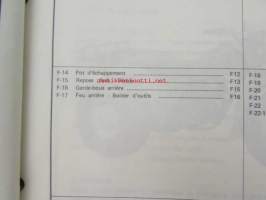 Honda ATC200Ec / ATC200Ed, Parts Cataloque 2 -varaosaluettelo, katso sisältö kuvista tarkemmin