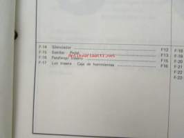 Honda ATC200Ec / ATC200Ed, Parts Cataloque 2 -varaosaluettelo, katso sisältö kuvista tarkemmin