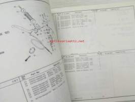 Honda ATC200Ec / ATC200Ed, Parts Cataloque 2 -varaosaluettelo, katso sisältö kuvista tarkemmin