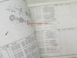 Honda ATC200Ec / ATC200Ed, Parts Cataloque 2 -varaosaluettelo, katso sisältö kuvista tarkemmin