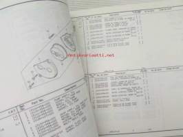 Honda ATC200Ec / ATC200Ed, Parts Cataloque 2 -varaosaluettelo, katso sisältö kuvista tarkemmin