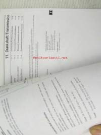 Honda CBR900RRn Fire Blade, Shop Manual -Korjaamokäsikirja, katso sisältö kuvista tarkemmin