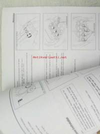 Honda CBR900RRn Fire Blade, Shop Manual -Korjaamokäsikirja, katso sisältö kuvista tarkemmin